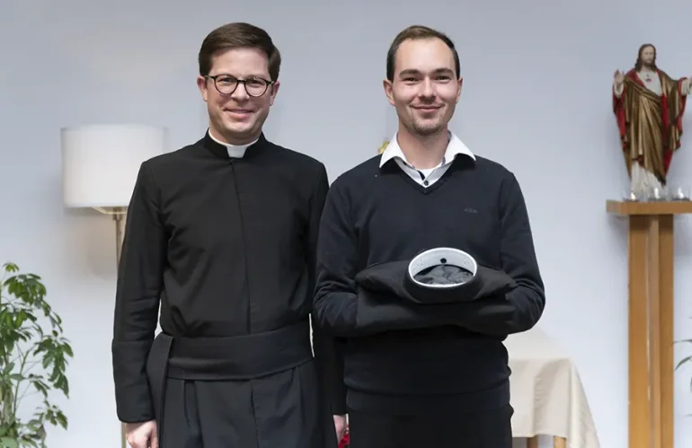 Noviciado de Europa en Madrid | Elias Hamperl, nuevo novicio alemán de los legionarios de Cristo